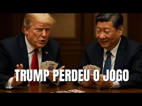 Thumbnail da aula: Tarifas Explosivas: Trump Perdeu o JOGO contra CHINA