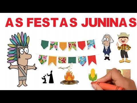 Thumbnail da aula: História da festa Junina no Brasil # VOCÊ Sabe como surgiu a festa JUNINA no BRASIL?