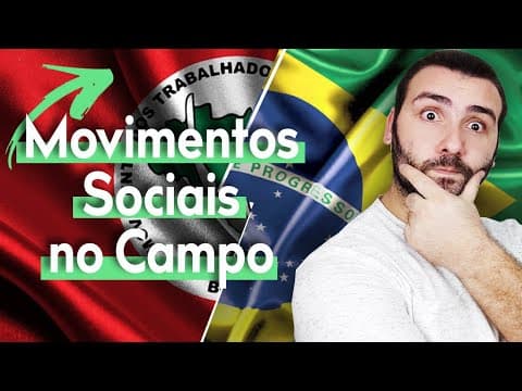 Thumbnail da aula: MOVIMENTOS SOCIAIS NO CAMPO - LIGAS CAMPONESAS, CONTAG, COMISSÃO PASTORAL DA TERRA, MST