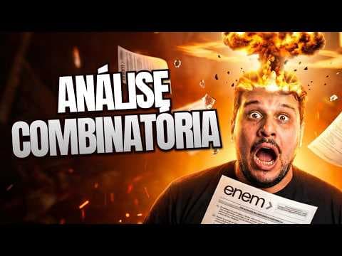 Thumbnail da aula: Nunca mais erre análise combinatória