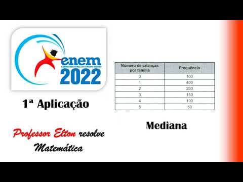 Thumbnail da aula: ENEM 2022 - Mediana - Uma das informações que pode auxiliar no dimensionamento do número