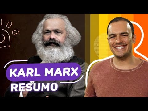 Thumbnail da aula: Karl Marx | Resumo Completo
