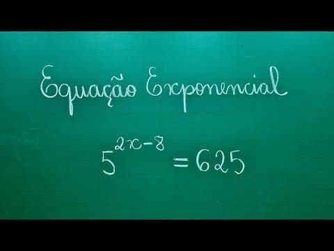 Thumbnail da aula: EQUAÇÃO EXPONENCIAL - Professora Angela Matemática