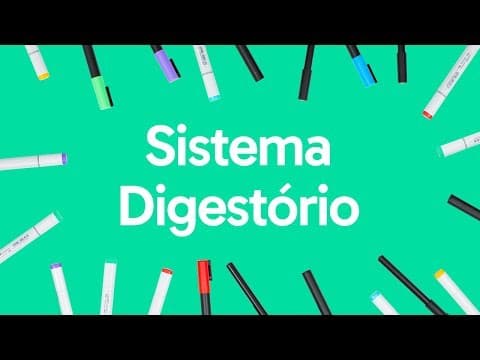 Thumbnail da aula: SISTEMA DIGESTÓRIO | BIOLOGIA | QUER QUE DESENHE?