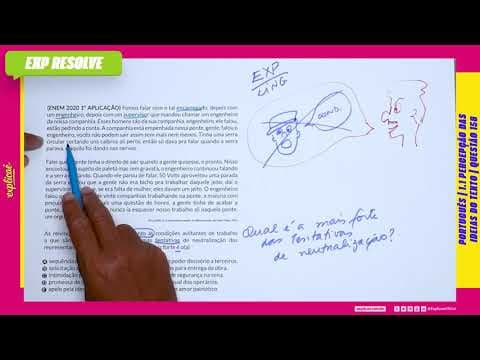 Thumbnail da aula: FOMOS FALAR COM O TAL ENCARREGADO, DEPOIS COM UM ENGENHEIRO, (...) | PERCEPÇÃO DAS IDEIAS DO TEXTO