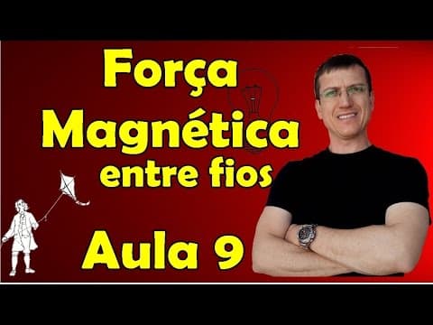 Thumbnail da aula: Força magnética entre fios - Eletromagnetismo - Aula 9 - Prof. Marcelo Boaro
