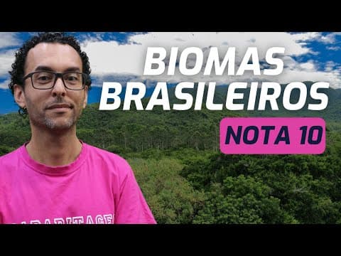 Thumbnail da aula: BIOMAS DO BRASIL GEOGRAFIA | CERRADO E MATA ATLÂNTICA |