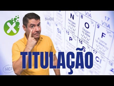 Thumbnail da aula: UFMG MG Considere que seja adicionada uma solução de NaOH, de concentração 0,5 mol/L,....
