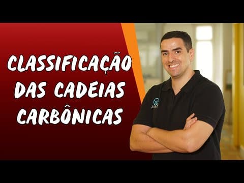Thumbnail da aula: Classificação das Cadeias Carbônicas - Brasil Escola