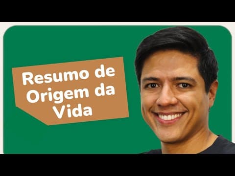 Thumbnail da aula: ORIGEM DA VIDA NA TERRA - Biologia com Kennedy Ramos