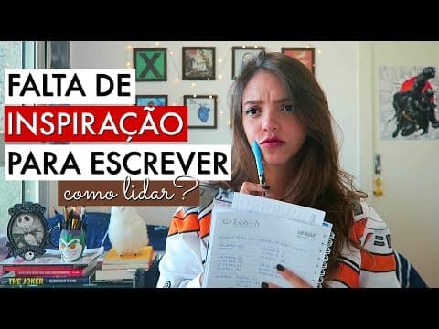 Thumbnail da aula: COMO ACABAR COM BLOQUEIOS PARA ESCREVER UMA REDAÇÃO? - Débora Aladim
