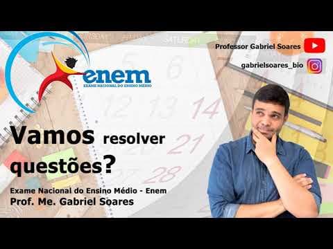 Thumbnail da aula: Vamos resolver questões? - Enem - Biologia Celular 01
