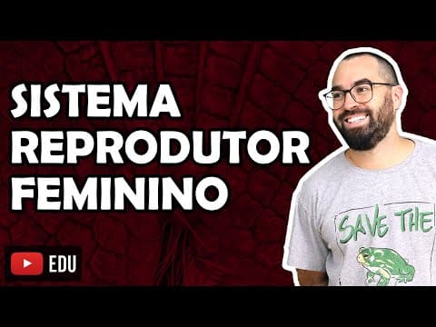 Thumbnail da aula: Sistema Reprodutor Feminino - Aula 34 - Módulo VII: Fisiologia Humana | Prof. Gui