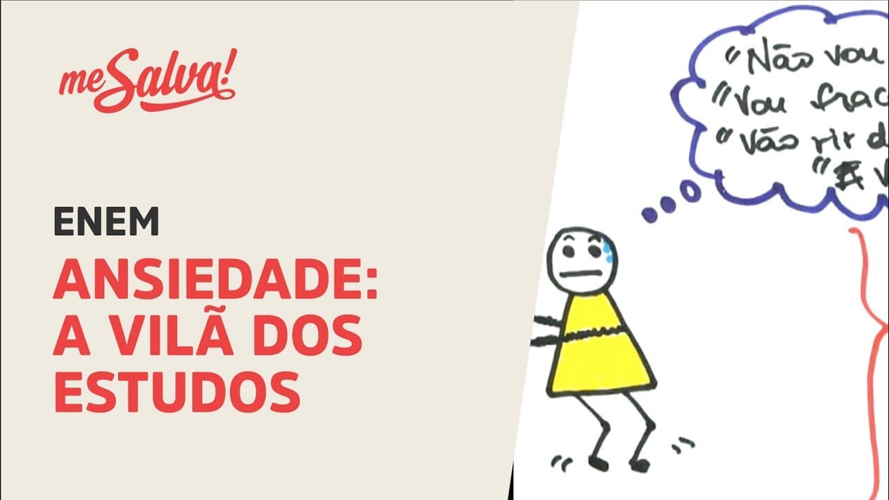 Thumbnail: ANSIEDADE: A VILÃ DOS ESTUDOS