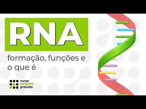 Thumbnail da aula: RNA: formação, funções e o que é | Biologia | Cláudia Aguiar