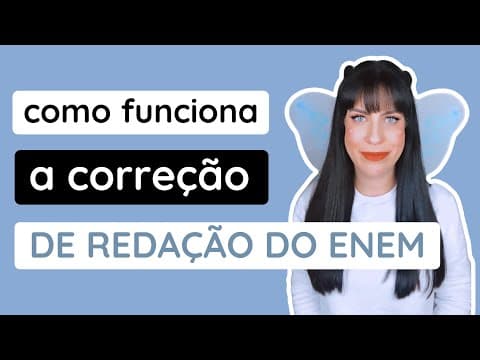 Thumbnail da aula: 10 lições sobre a correção de redação do Enem