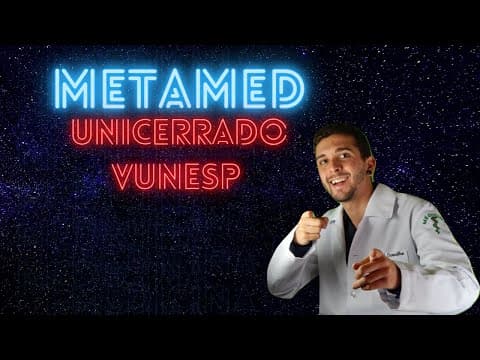 Thumbnail da aula: UNICERRADO 2021/1 (VUNESP) Questões 3 e 4 (Biologia)