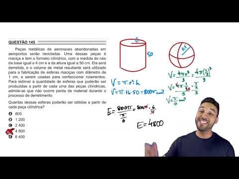 Thumbnail da aula: QUESTÃO 145 ENEM 2022 - PROVA CINZA | MATEMÁTICA COM LIMA