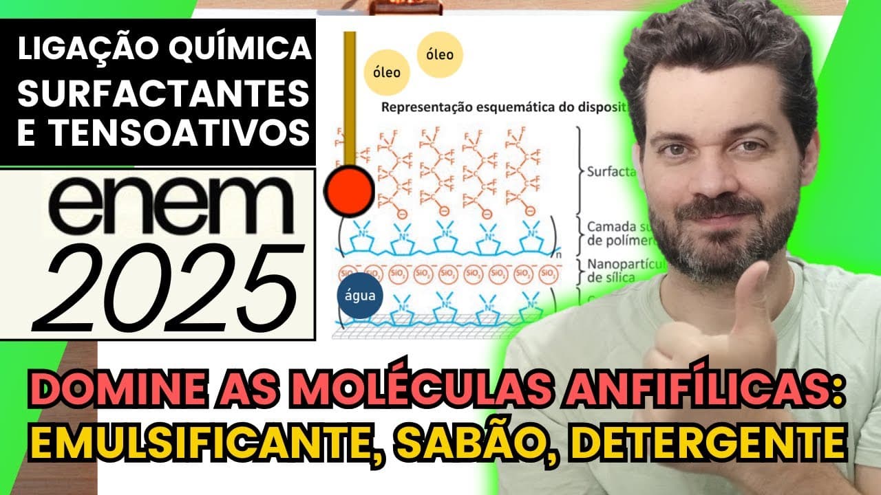 Thumbnail: ✏️ENEM 2025 | O despejo acidental de óleo nos oceanos tem ocasionado incontáveis prejuízos à vida
