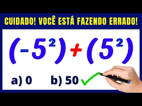 Thumbnail da aula: 🤯NÃO ERRE MAIS ESSE TIPO DE QUESTÃO!! Matemática básica todo dia.📚🚀