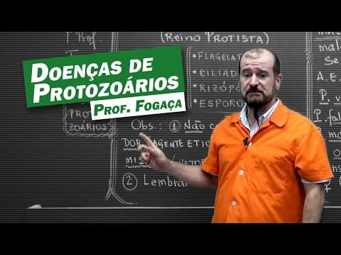 Thumbnail da aula: Biologia - Doenças de Protozoários
