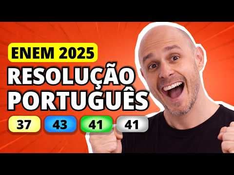 Thumbnail da aula: ENEM 2025 Linguagens – Questão 37 | Em 1995, os Jenipapo-Kanindé quebraram a tradição da sucessão