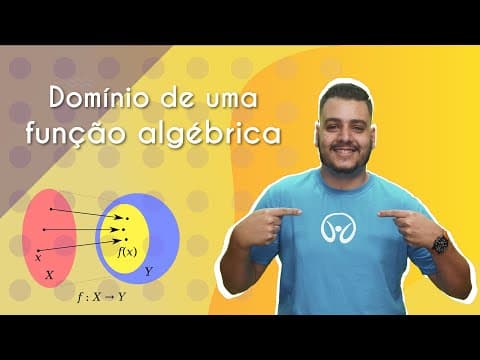 Thumbnail da aula: Domínio de uma função algébrica - Brasil Escola