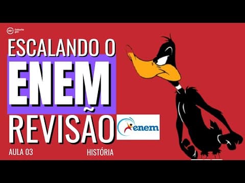 Thumbnail da aula: REVISÃO DE HISTÓRIA | ENEM 2021 | CORREÇÃO DE QUESTÕES | HISTÓRIA