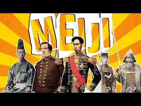 Thumbnail da aula: A RESTAURAÇÃO MEIJI NO JAPÃO