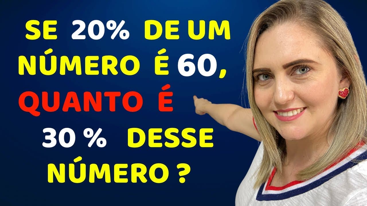 Thumbnail: 🤔VOCÊ CONSEGUE RESOLVER ESSE PROBLEMA ?? Matemática básica todo dia.📚🚀