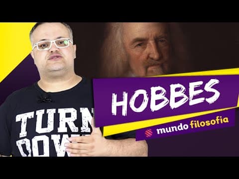 Thumbnail da aula: 👑 Filosofia Política (6/9): Contrato Social (Hobbes) - ENEM