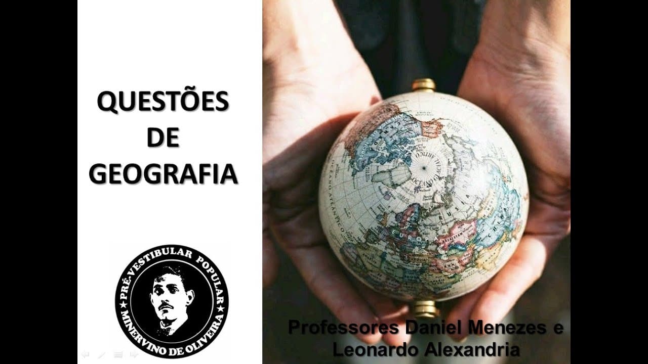 Thumbnail: GEOGRAFIA #06 - Correção de Questões UFRGS/ENEM.