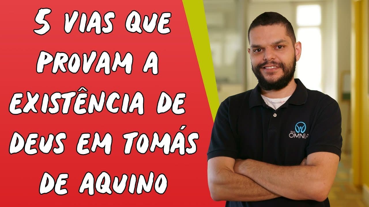 Thumbnail: Cinco Vias que Provam a Existência de Deus em Tomás de Aquino - Brasil Escola