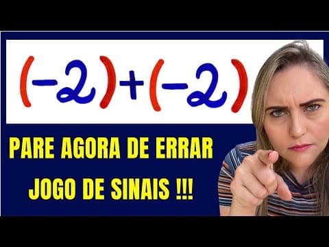 Thumbnail da aula: APRENDA JOGO DE SINAIS! Matemática básica todo dia.📚🚀