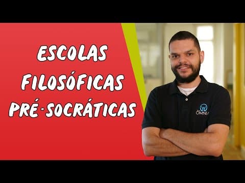 Thumbnail da aula: Escolas Filosóficas Pré-Socráticas - Brasil Escola
