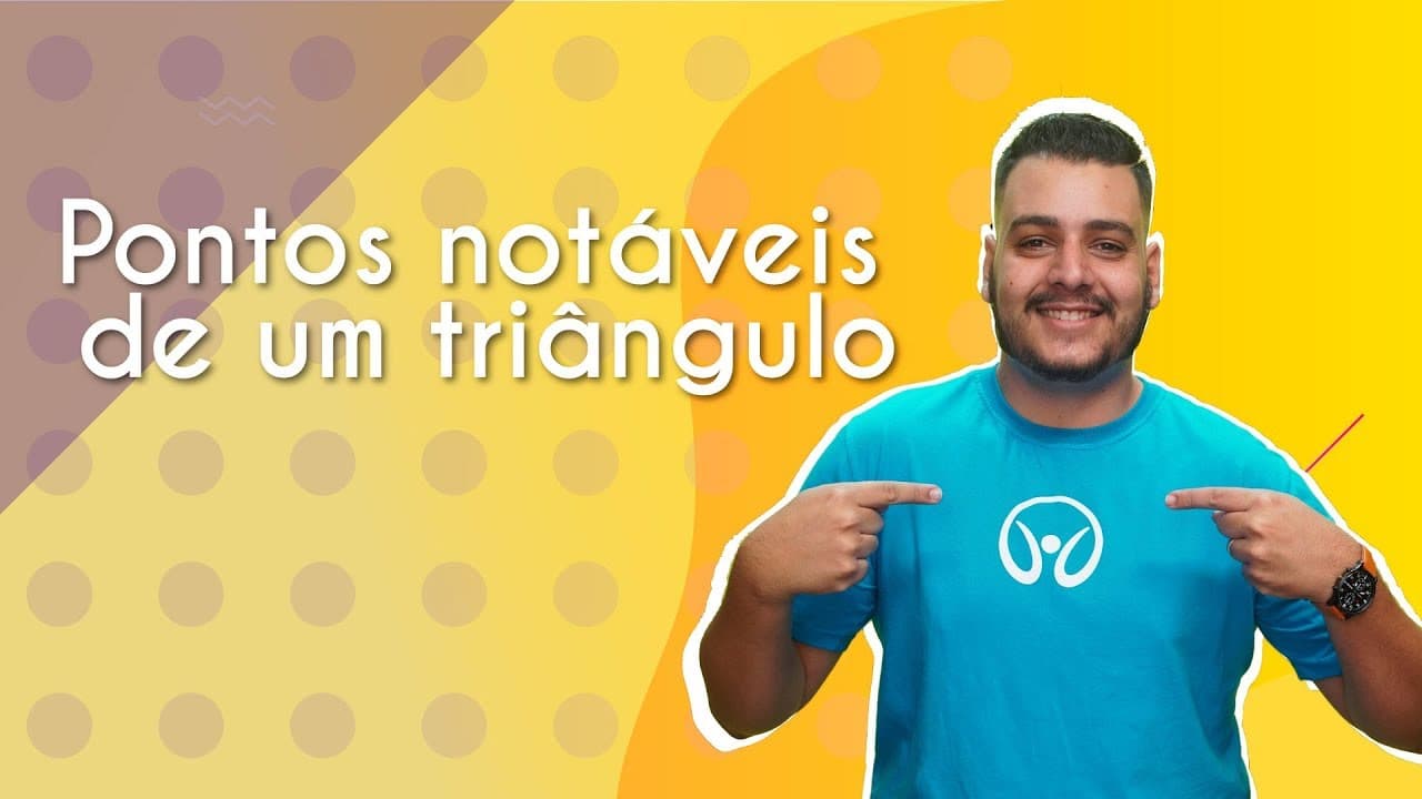 Thumbnail: Pontos notáveis de um triângulo - Brasil Escola