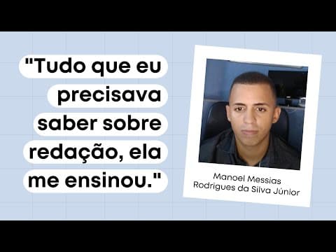 Thumbnail da aula: Manoel Messias Rodrigues da Silva Júnior