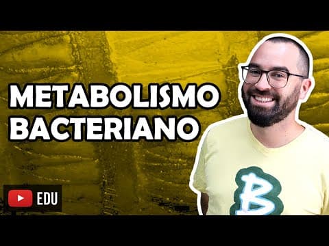 Thumbnail da aula: Metabolismo Bacteriano - Aula 06 - Módulo IV: Microbiologia, Fungos e Protistas | Prof Gui